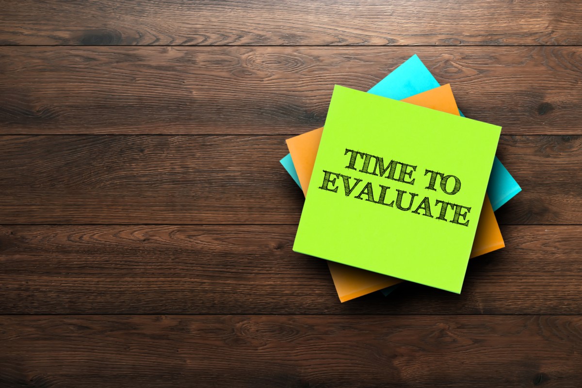 Picture highlighting the need for evaluation throughout the workplace