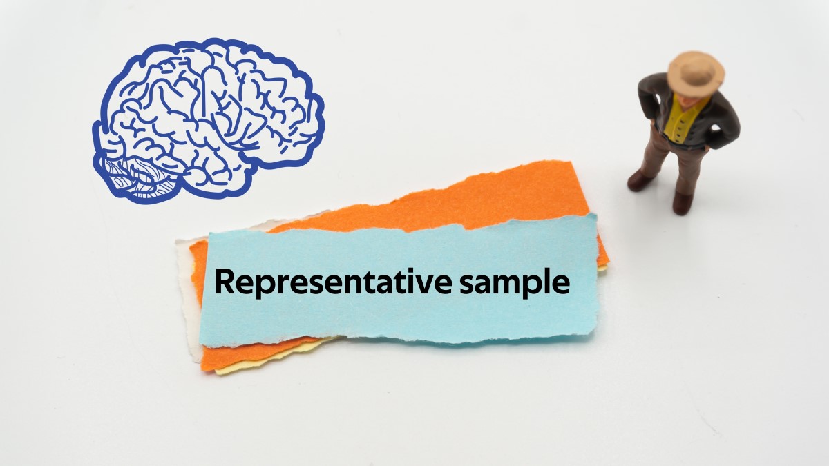 Picture depicting the representative sample method